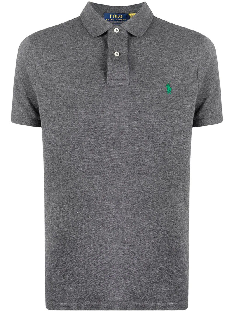 Polo Ralph Lauren logo-patch short-sleeved polo shirt