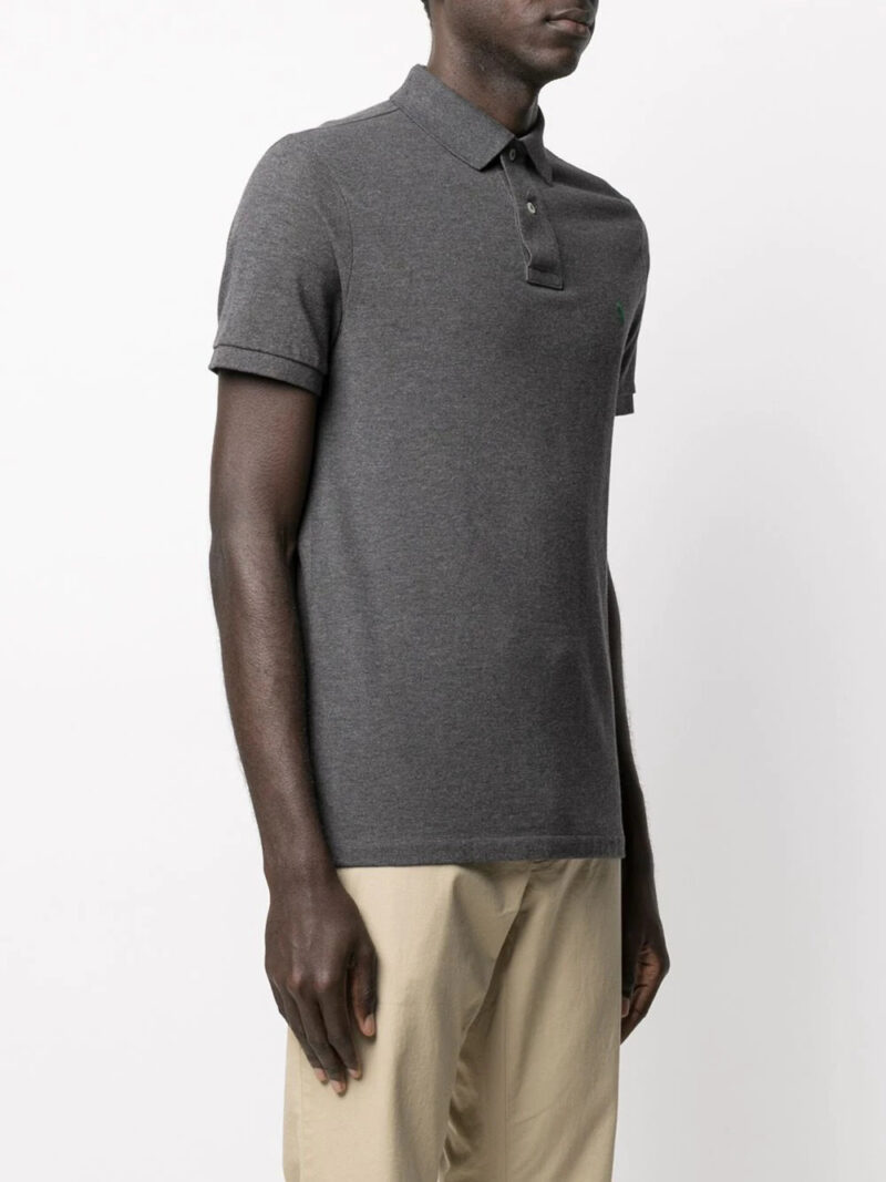 Polo Ralph Lauren logo-patch short-sleeved polo shirt