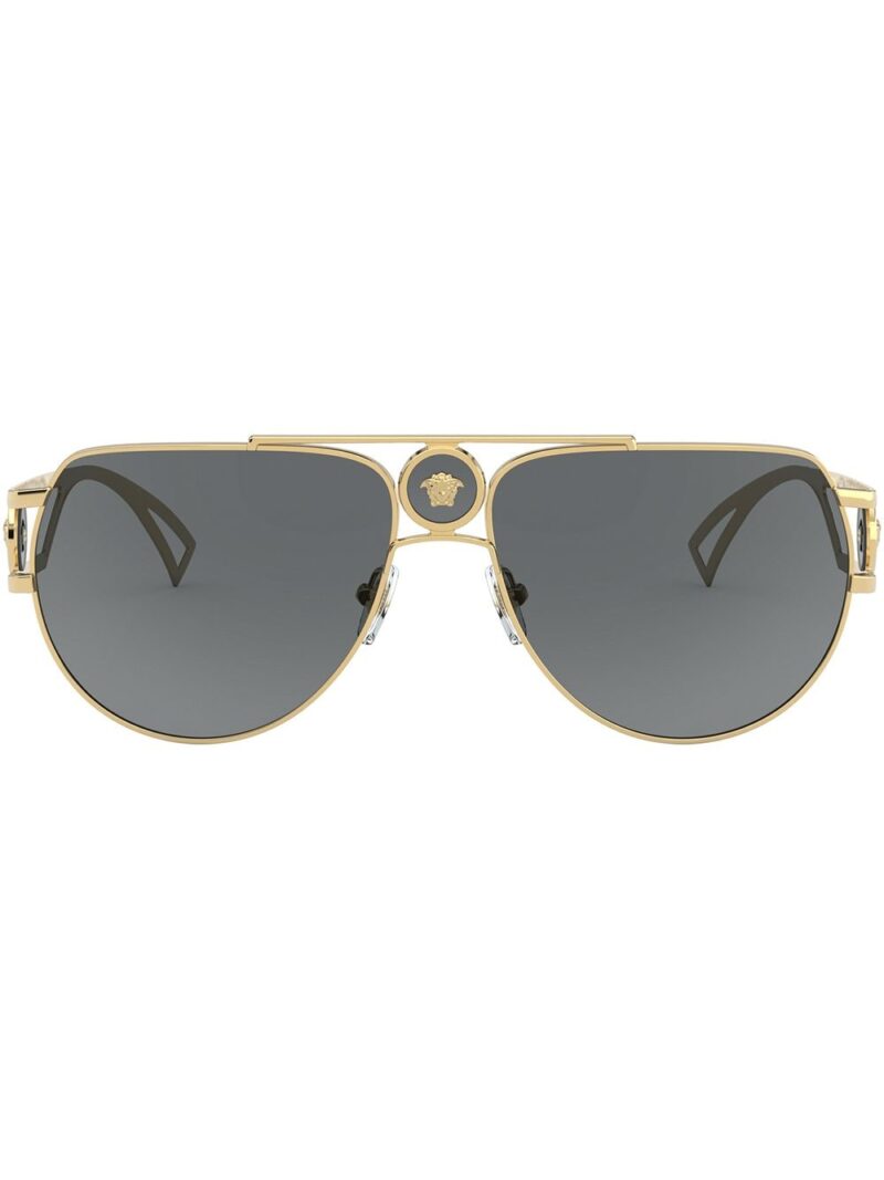 Versace Eyewear Medusa pilot-frame sunglasses