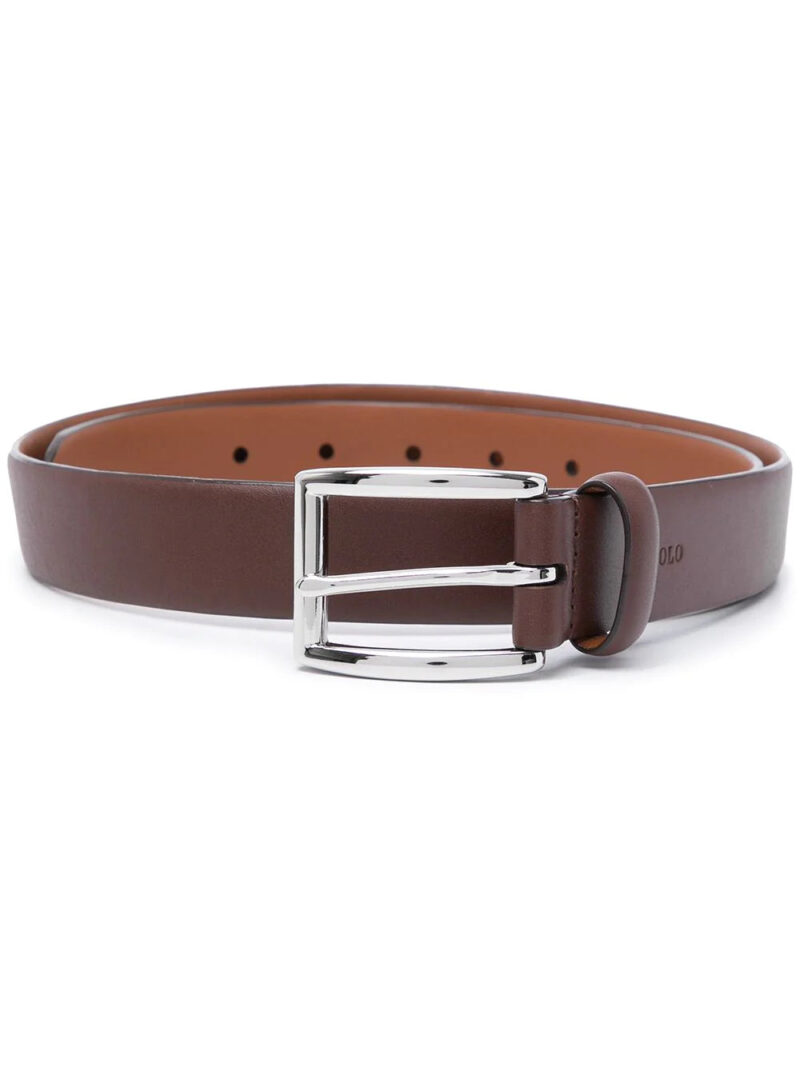 Polo Ralph Lauren engraved-logo belt