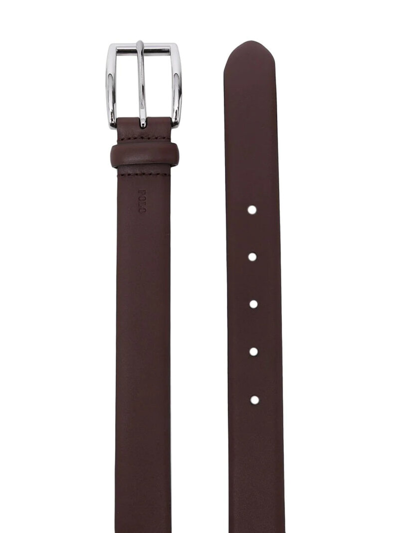 Polo Ralph Lauren engraved-logo belt