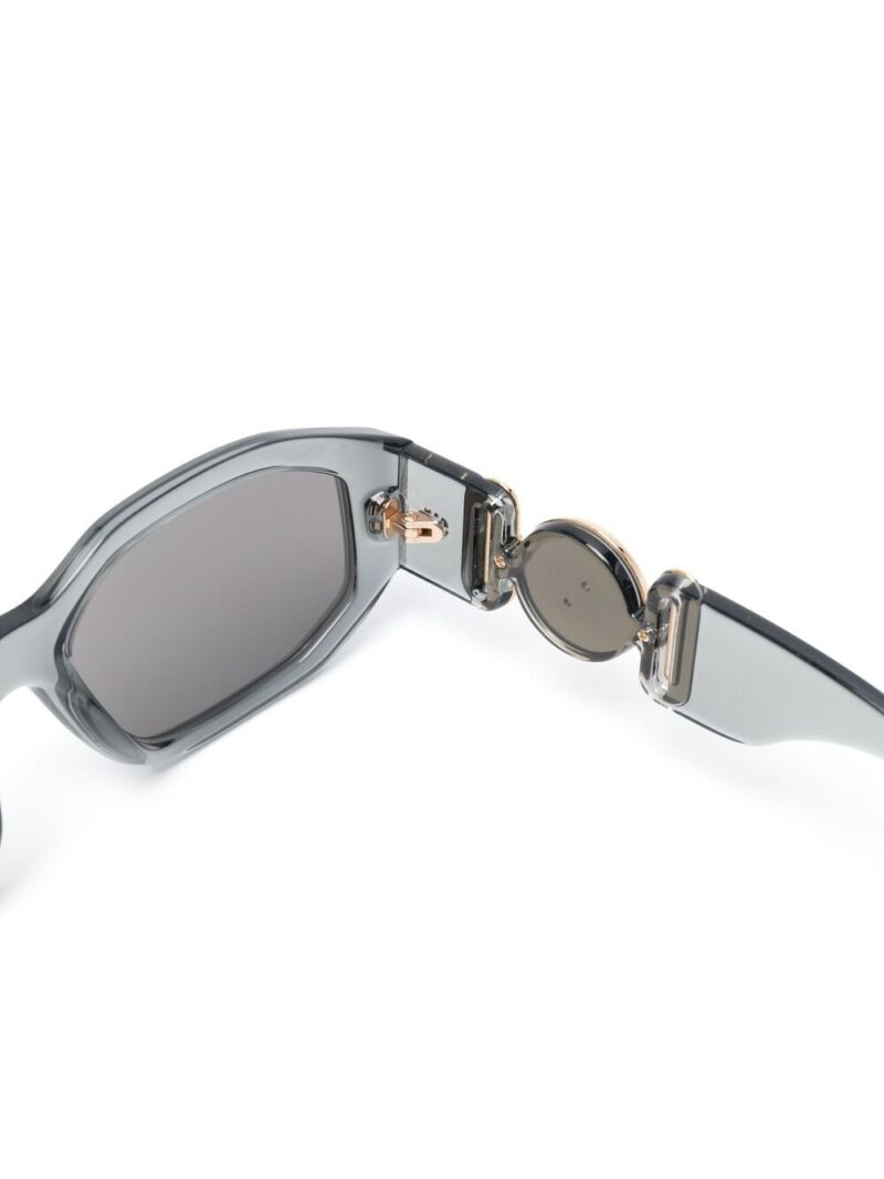Versace Eyewear Medusa Biggie oval-frame sunglasses