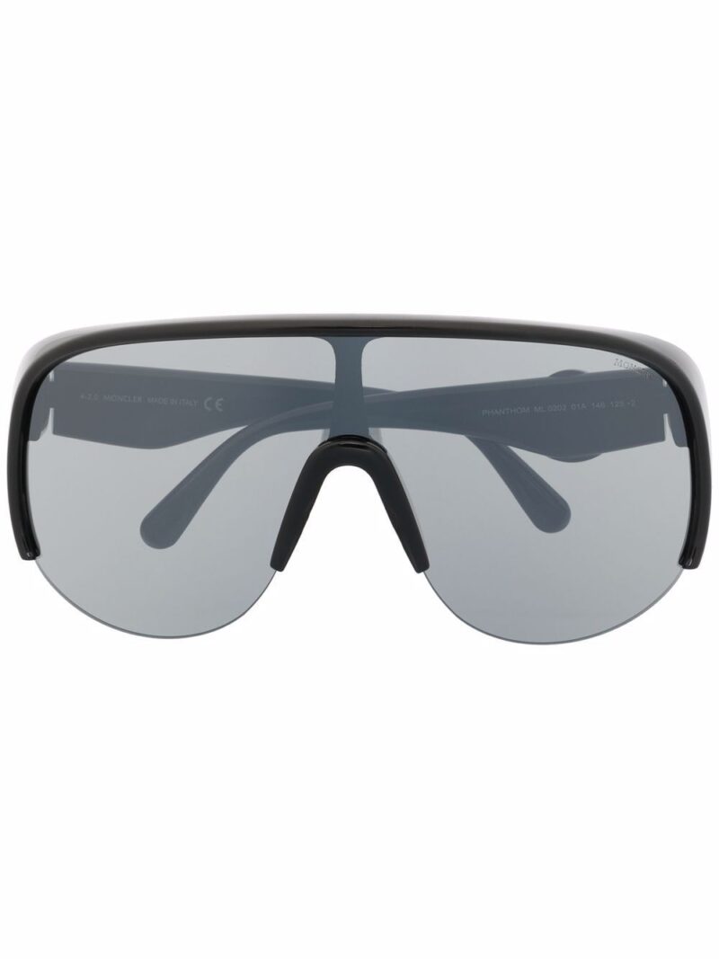 Moncler Eyewear Phanthom shield frame sunglasses