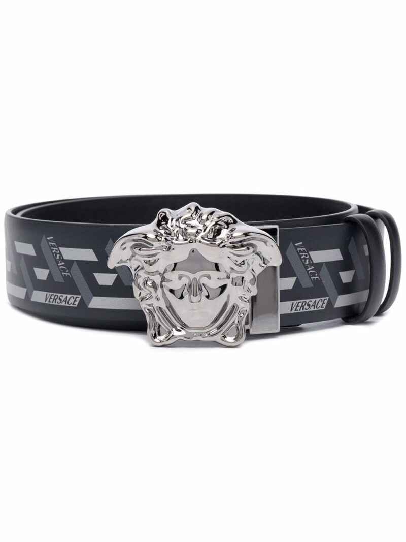 Versace Medusa Head Greca-print belt