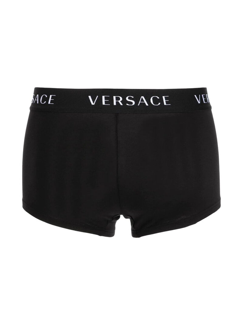 Versace  logo-waistband boxers