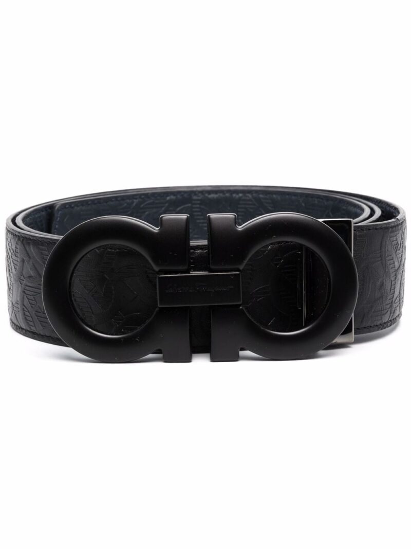 Ferragamo embossed monogram belt