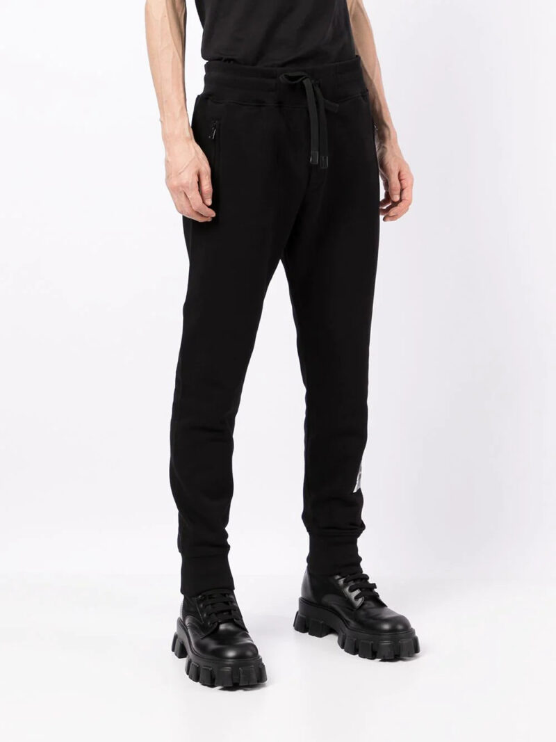 Versace Jeans Couture logo-leg cotton trackpants