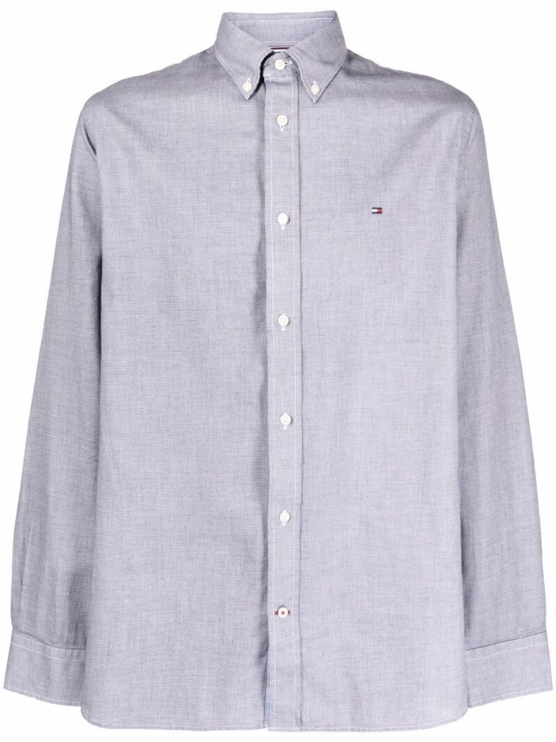 Tommy Hilfiger Dobby micro-logo shirt