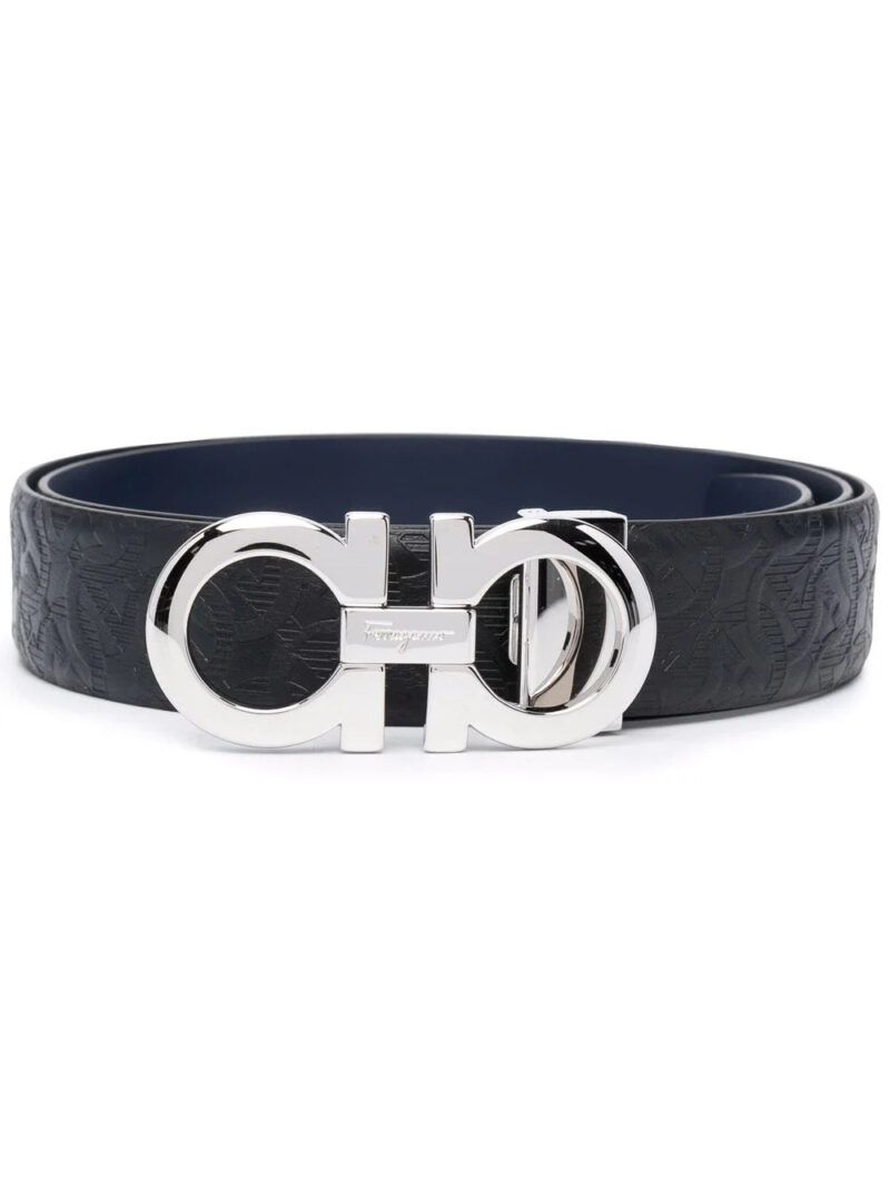 Ferragamo Gancini logo belt