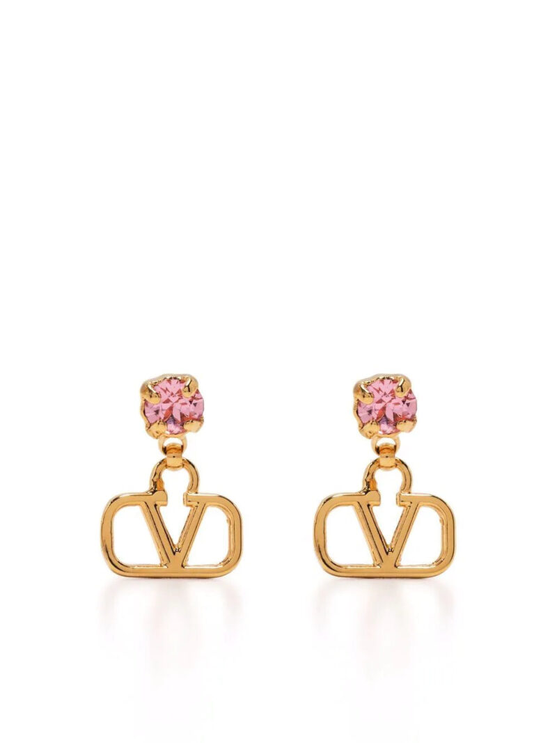 Valentino Garavani  VLogo Signature crystal earrings