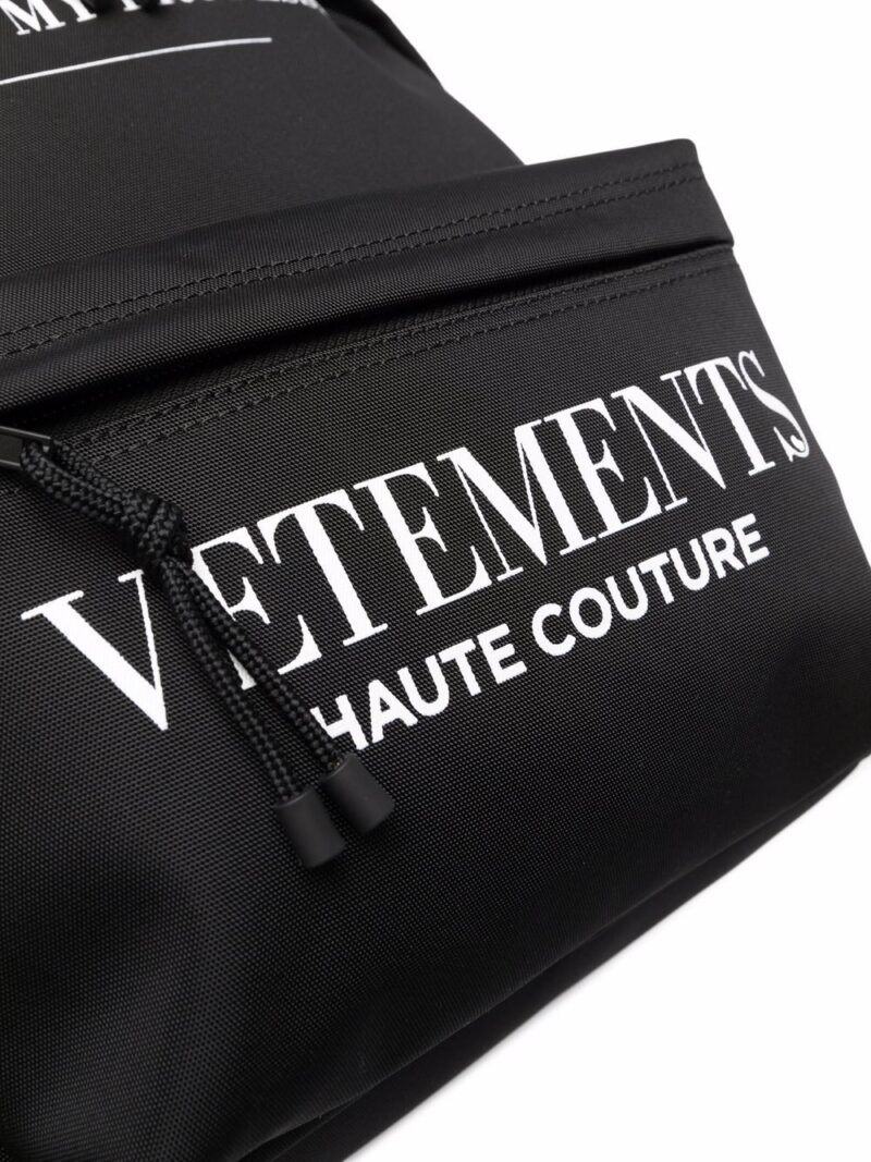 Vetements logo-print backpack