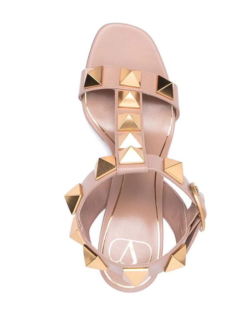 Valentino Garavani Roman Stud block-heel sandals