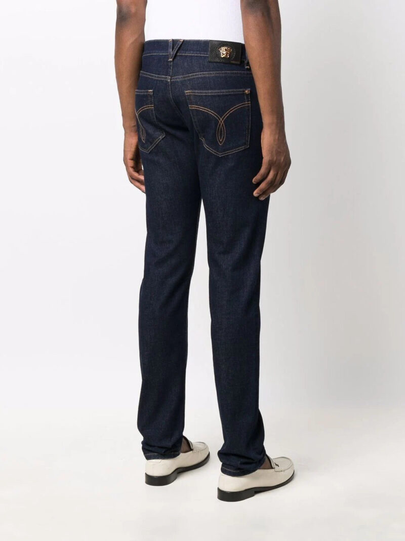 Versace mid-rise slim-fit jeans