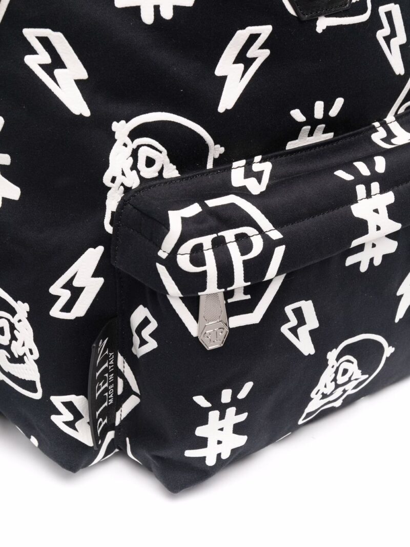 Phillip plein Icon Plein embossed-logo backpack