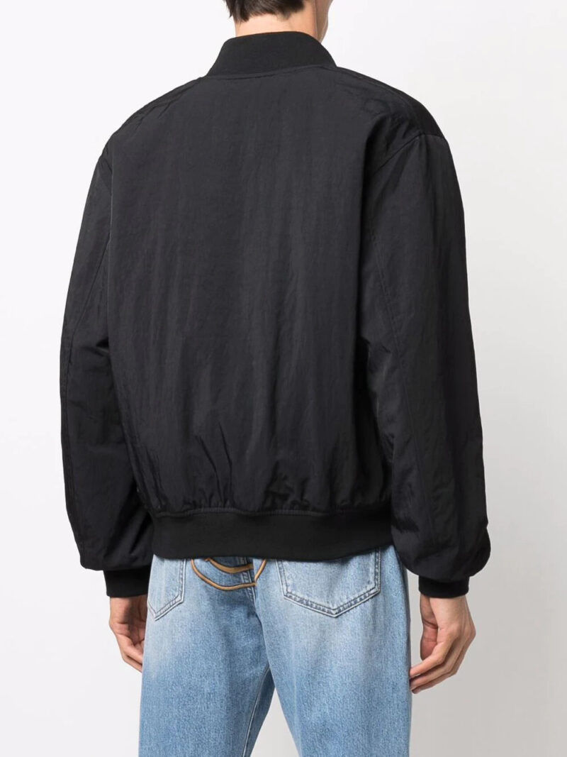 Moschino  logo print bomber jacket