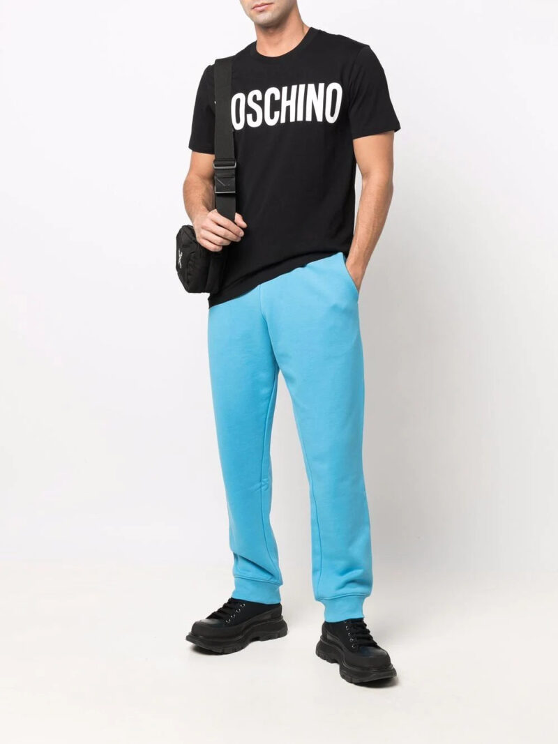 Moschino logo-print short-sleeved T-shirt
