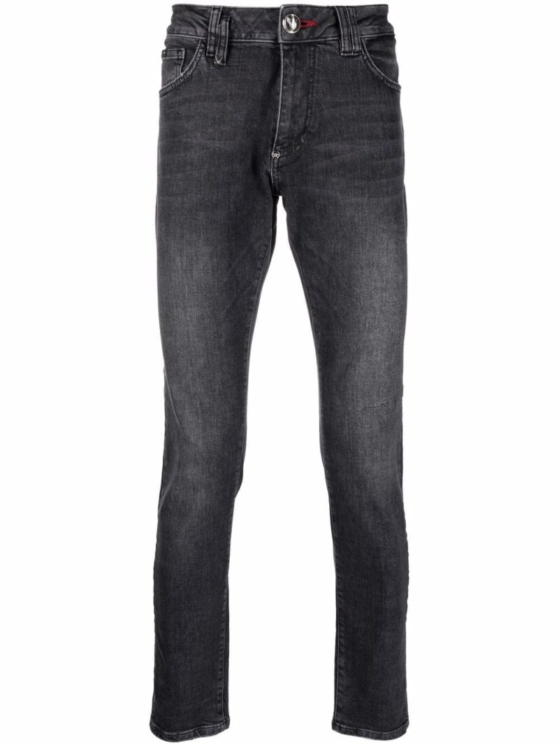 Phillip plein low-rise slim-cut jeans