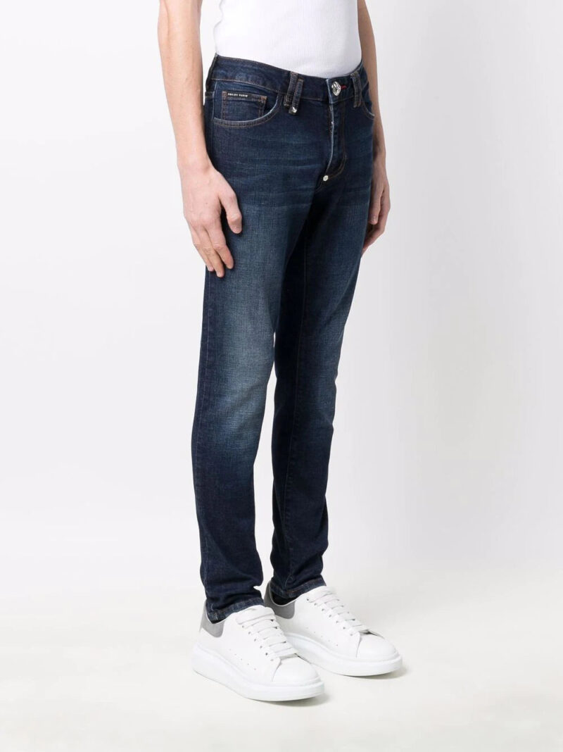 Phillip plein low-rise slim-cut jeans