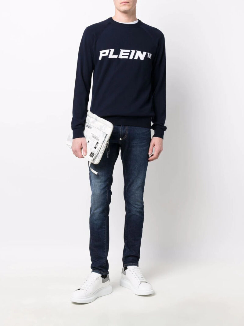 Phillip plein low-rise slim-cut jeans