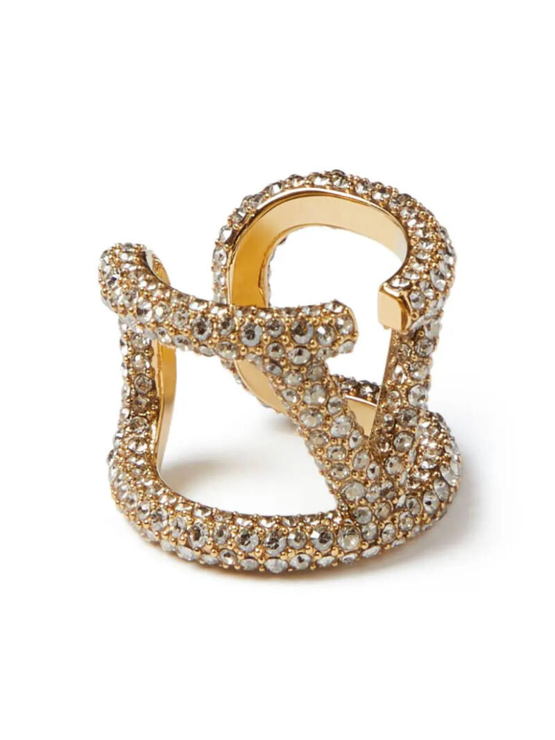 Valentino Garavani  VLogo Signature crystal ring
