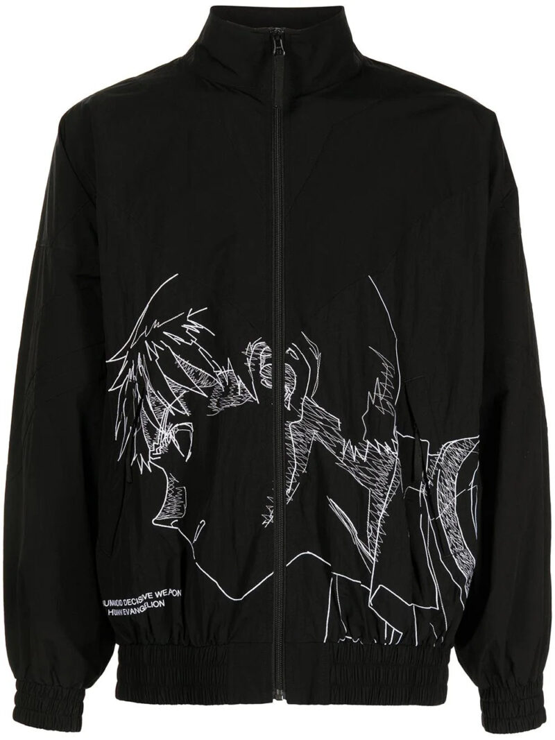 Undercover  x Neon Genesis Evangelion Embroidered Shell Track Jacket