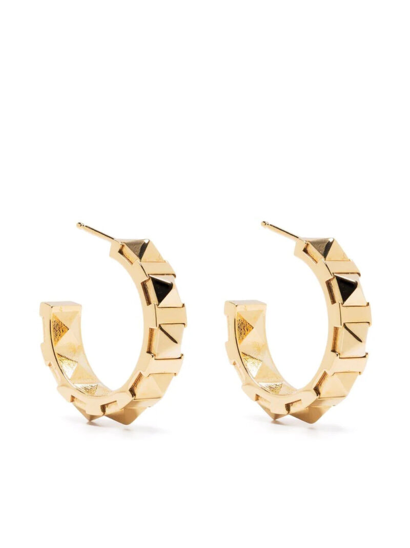 Valentino Garavani  Rockstud hoop earrings