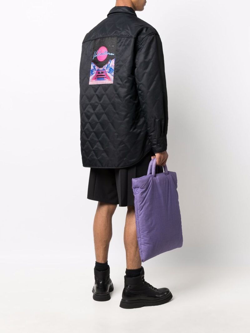 Valentino Garavani quilted shirt jacket