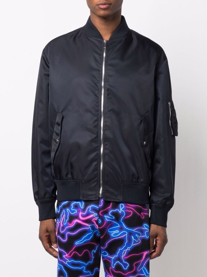 Valentino Garavani Neon Universe print bomber jacket