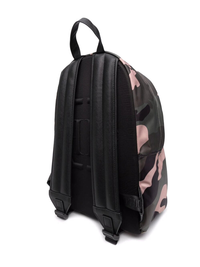Phillip plein camouflage-print backpack