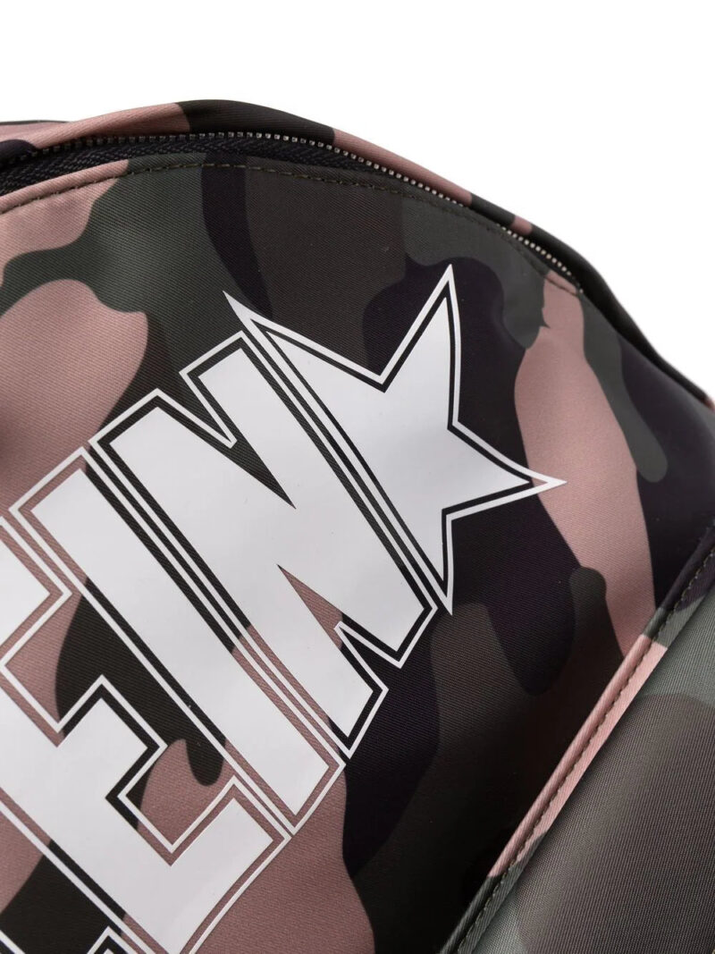 Phillip plein camouflage-print backpack