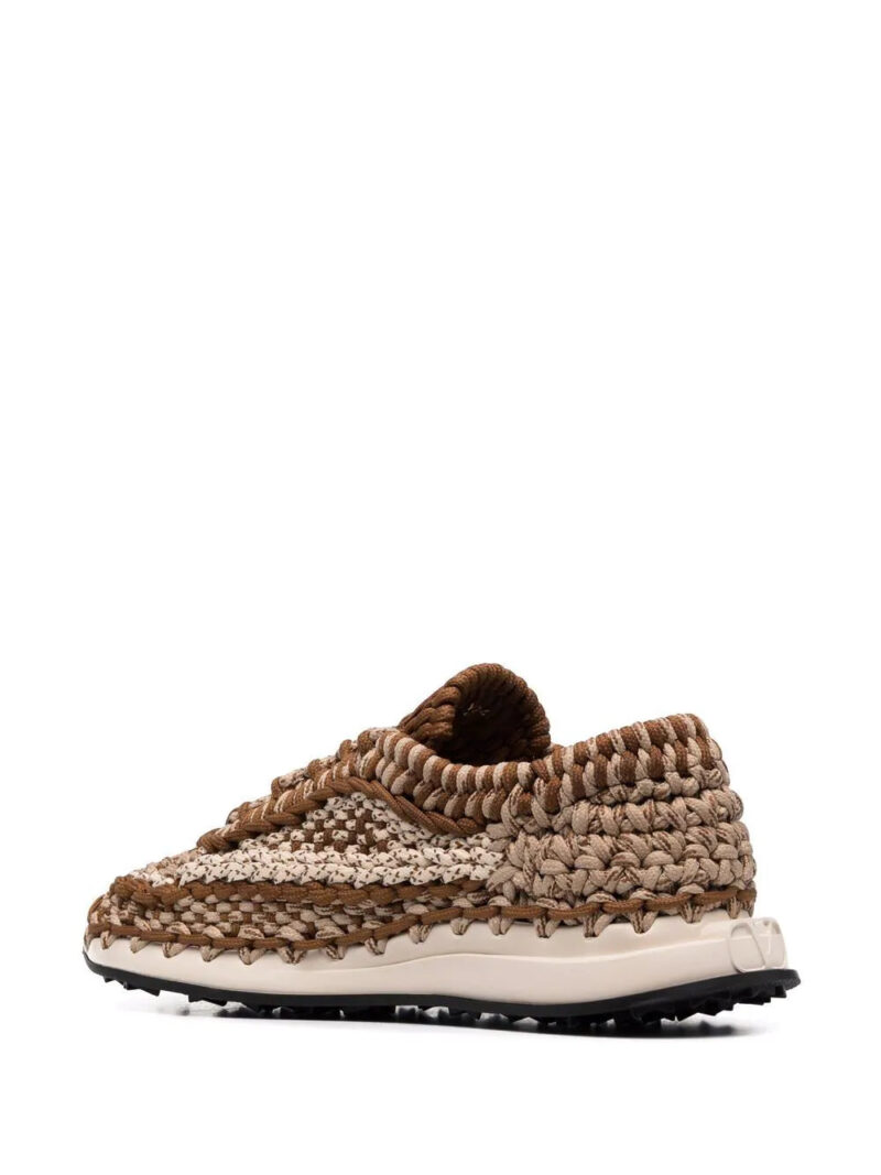 Valentino Garavani  crochet low-top sneakers