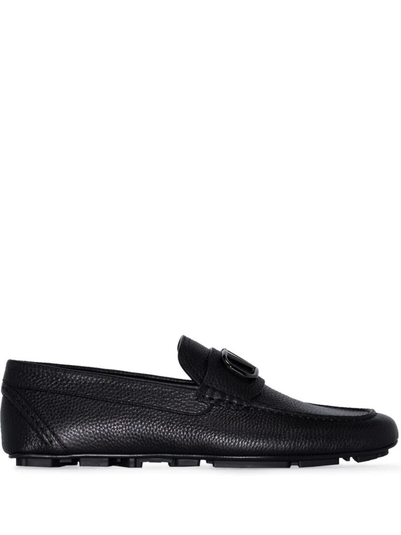 Valentino Garavani  VLogo leather loafers