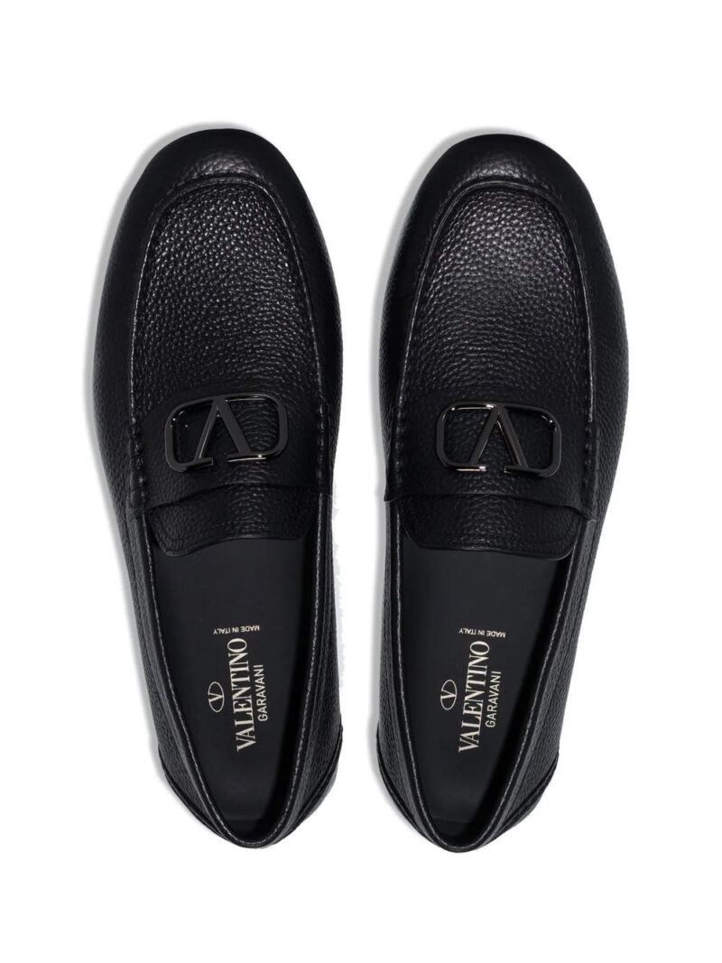 Valentino Garavani  VLogo leather loafers