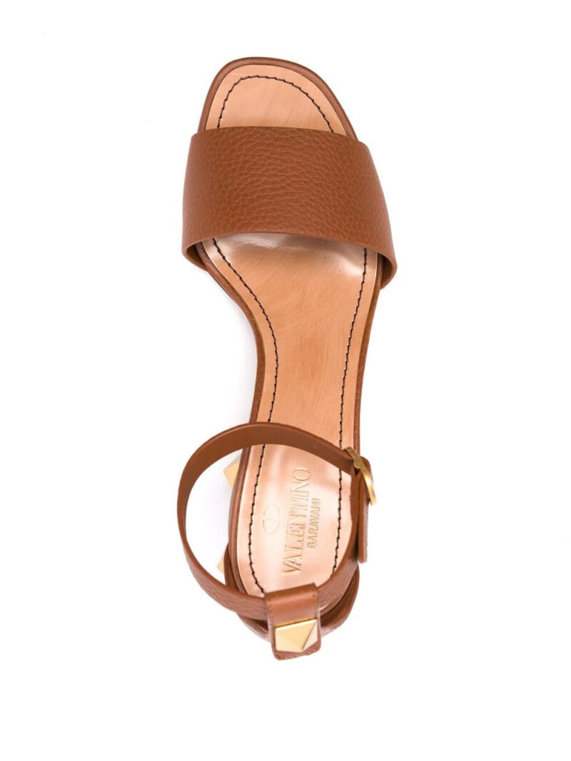 Valentino Garavani Rockstud block-heel sandals