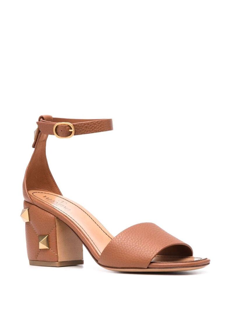 Valentino Garavani Rockstud block-heel sandals