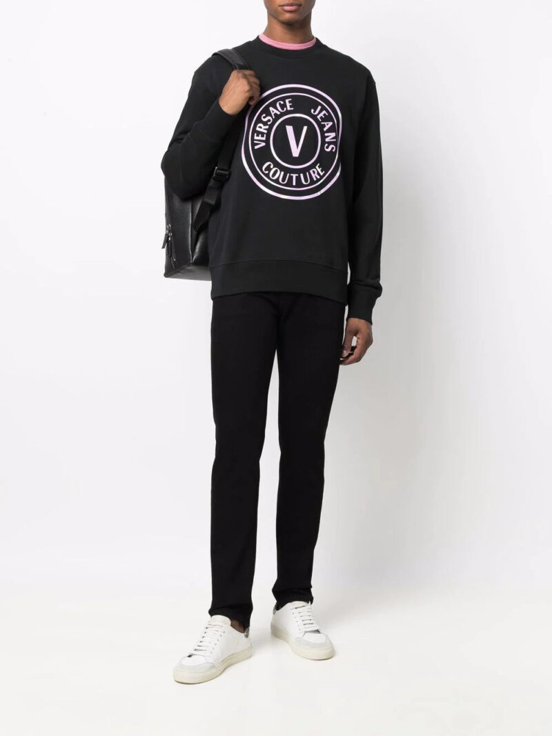 Versace Jeans Couture  V-Emblem crewneck sweatshirt