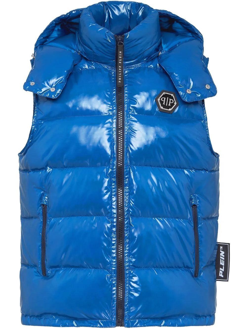 Philipp Plein high-shine padded gilet
