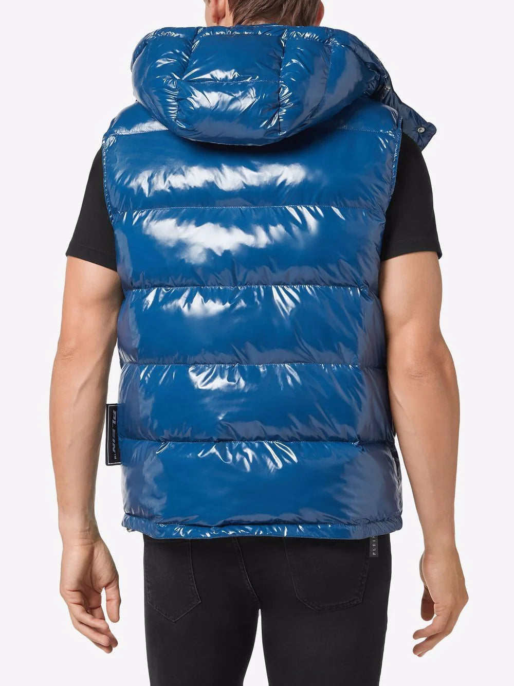 Philipp Plein high-shine padded gilet - Image 4