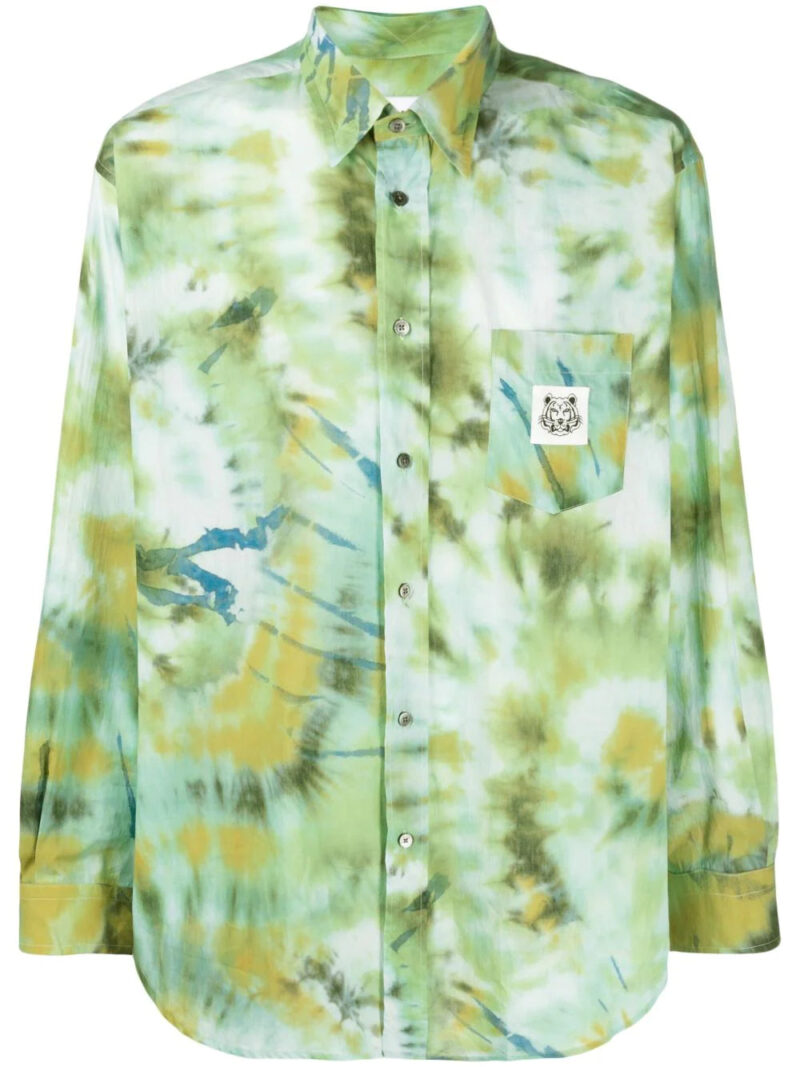 Kenzo printed long-sleeve shirt