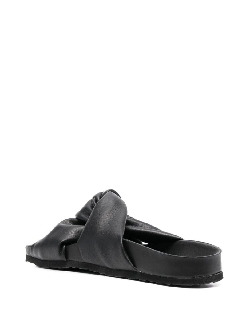 Moschino knot-detail slides