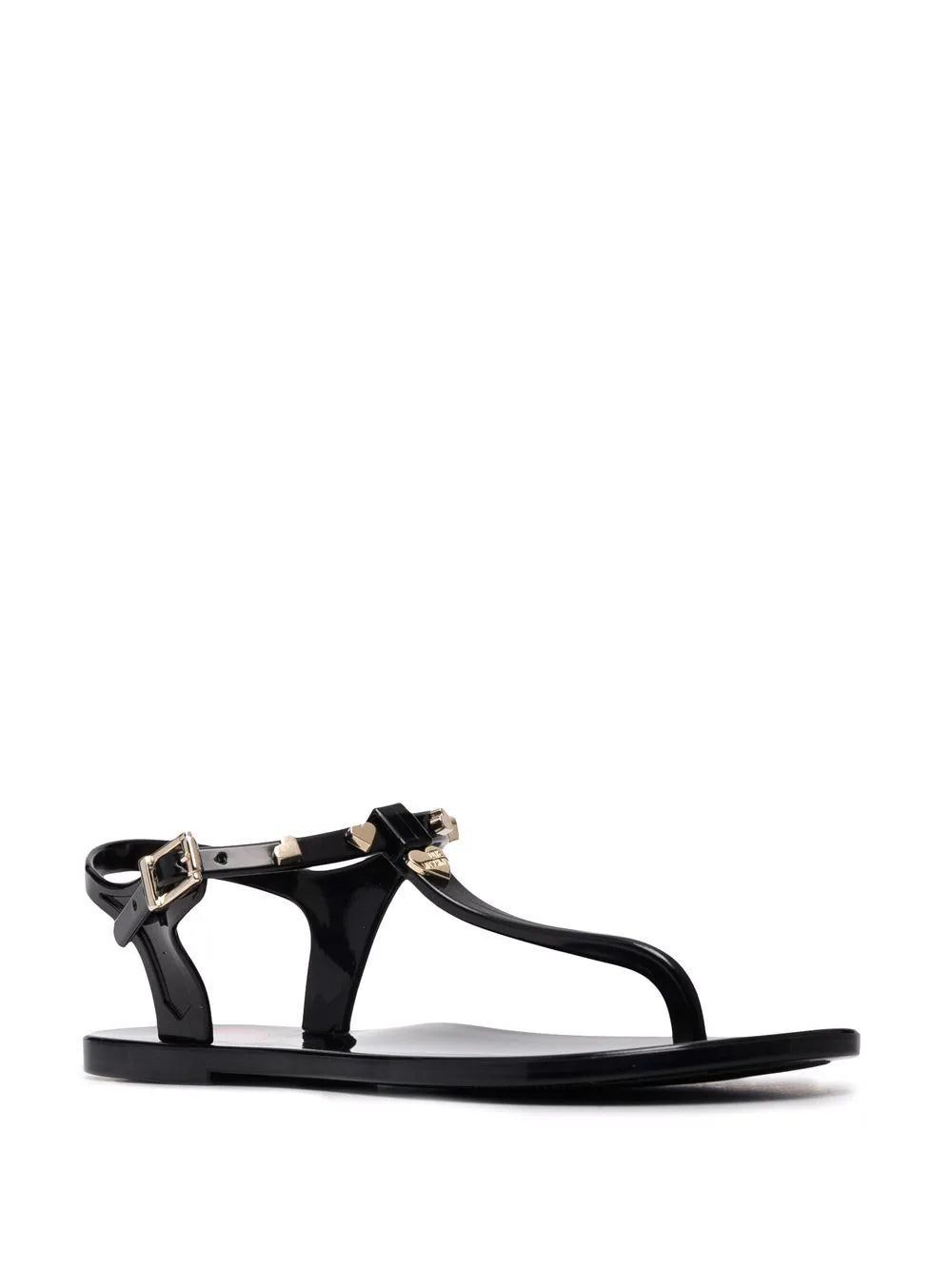 Moschino thong strap shiny sandals - Image 2