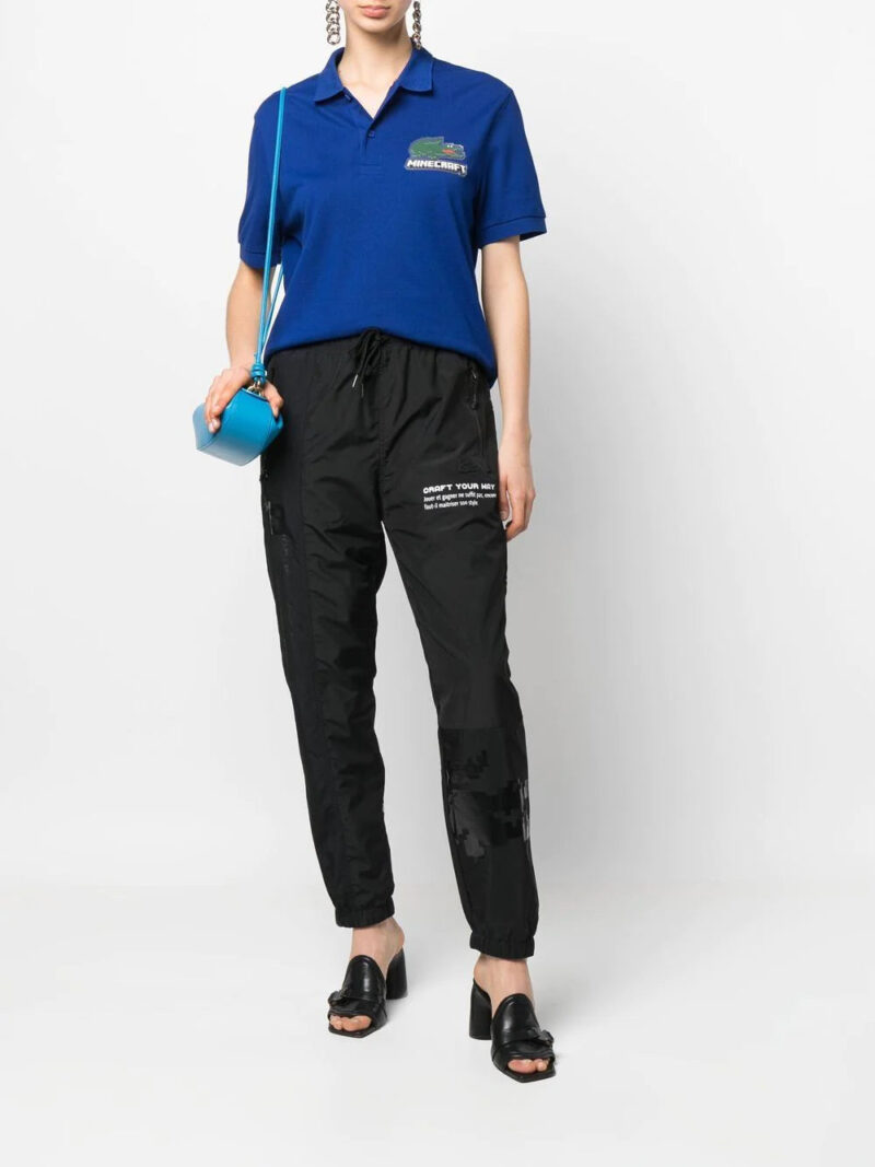 Lacoste Minecraft short-sleeve polo shirt
