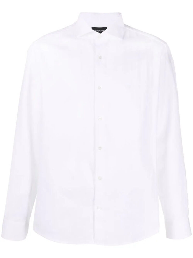 Emporio Armani slim-fit cotton shirt