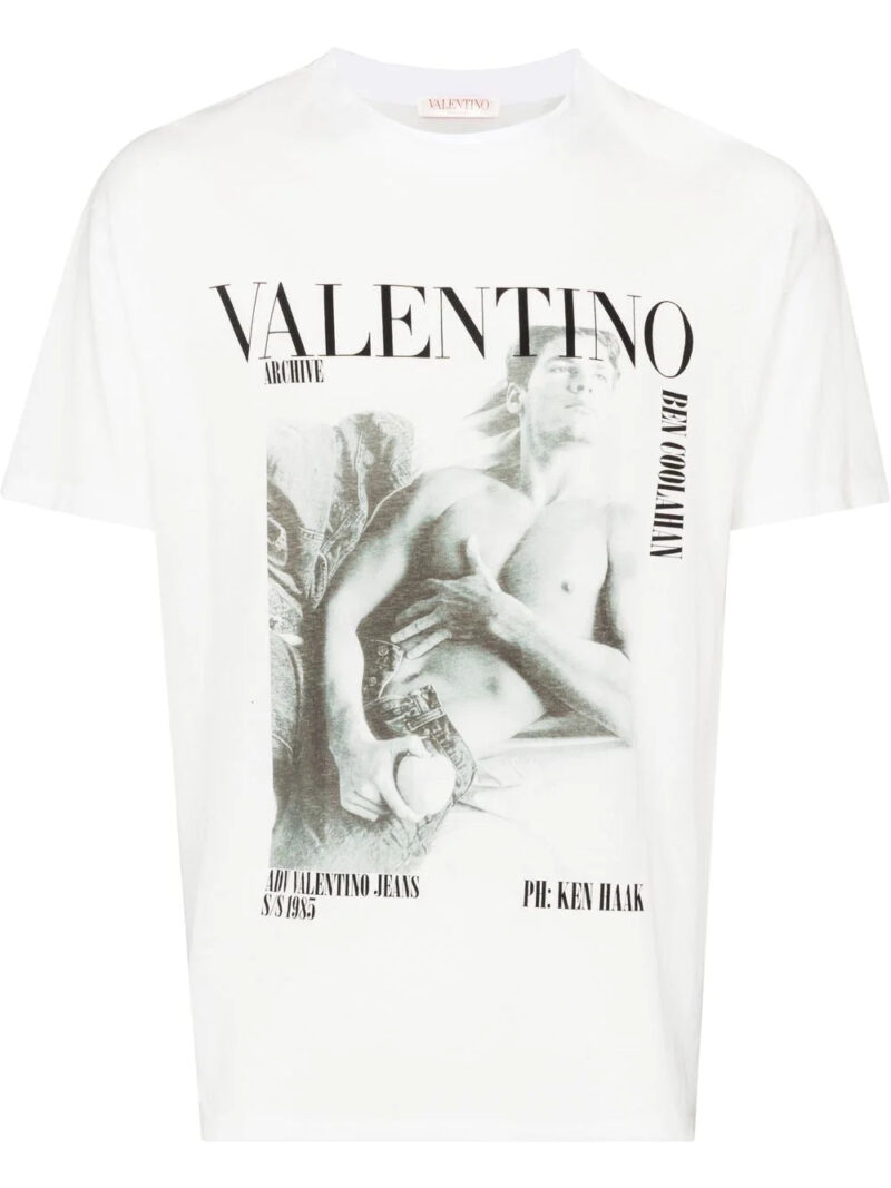 Valentino Garavani  Archive 1985 print T-shirt