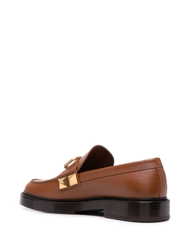 Valentino Garavani Stud Sign leather loafers
