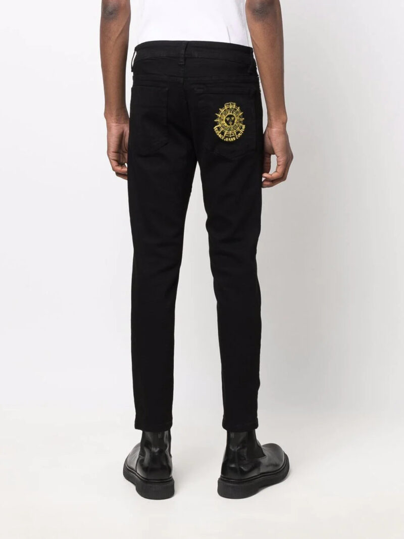 Versace Jeans Couture dark-wash slim-fit jeans