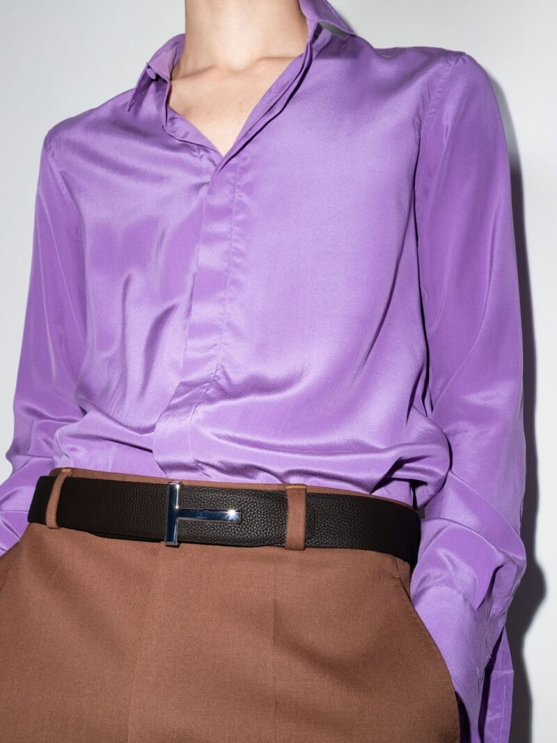 Tom Ford T-plaque reversible belt