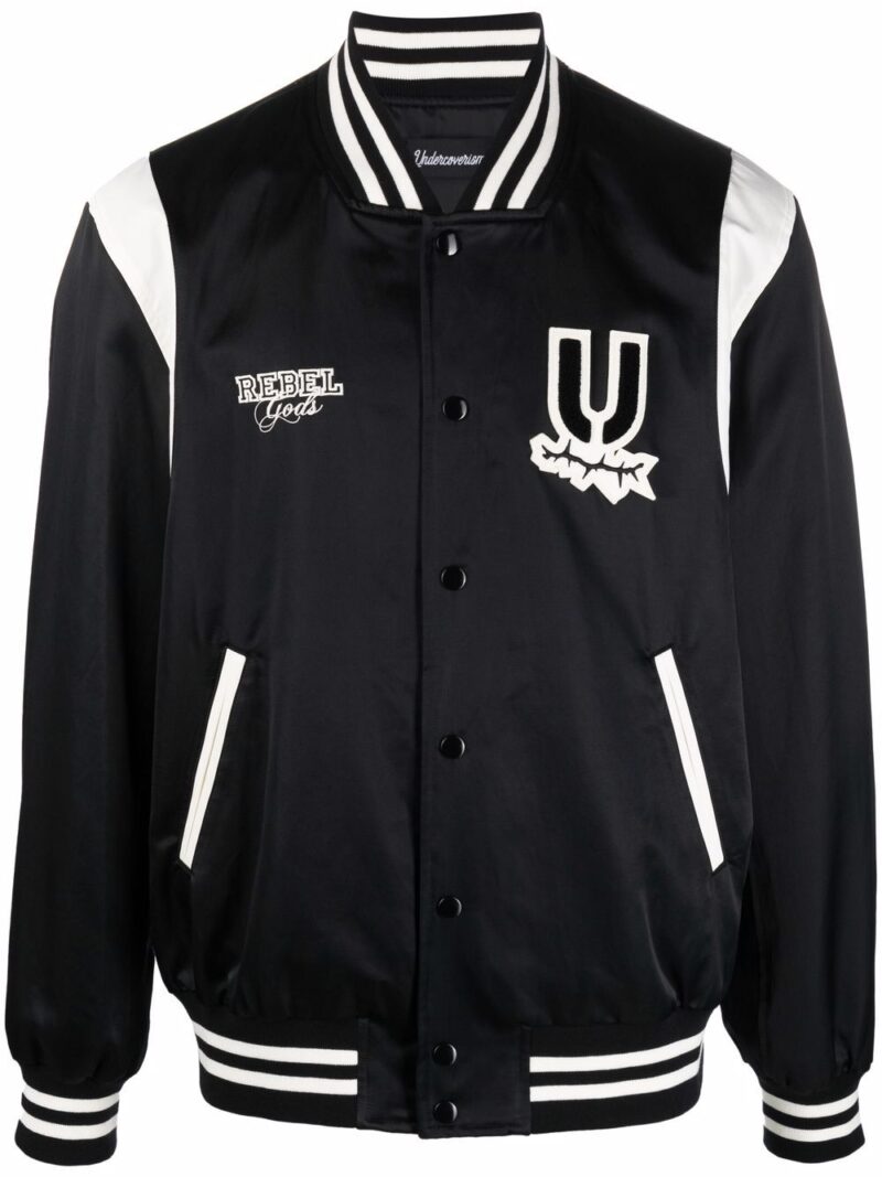 Undercoverism  patch-detail bomber jacket