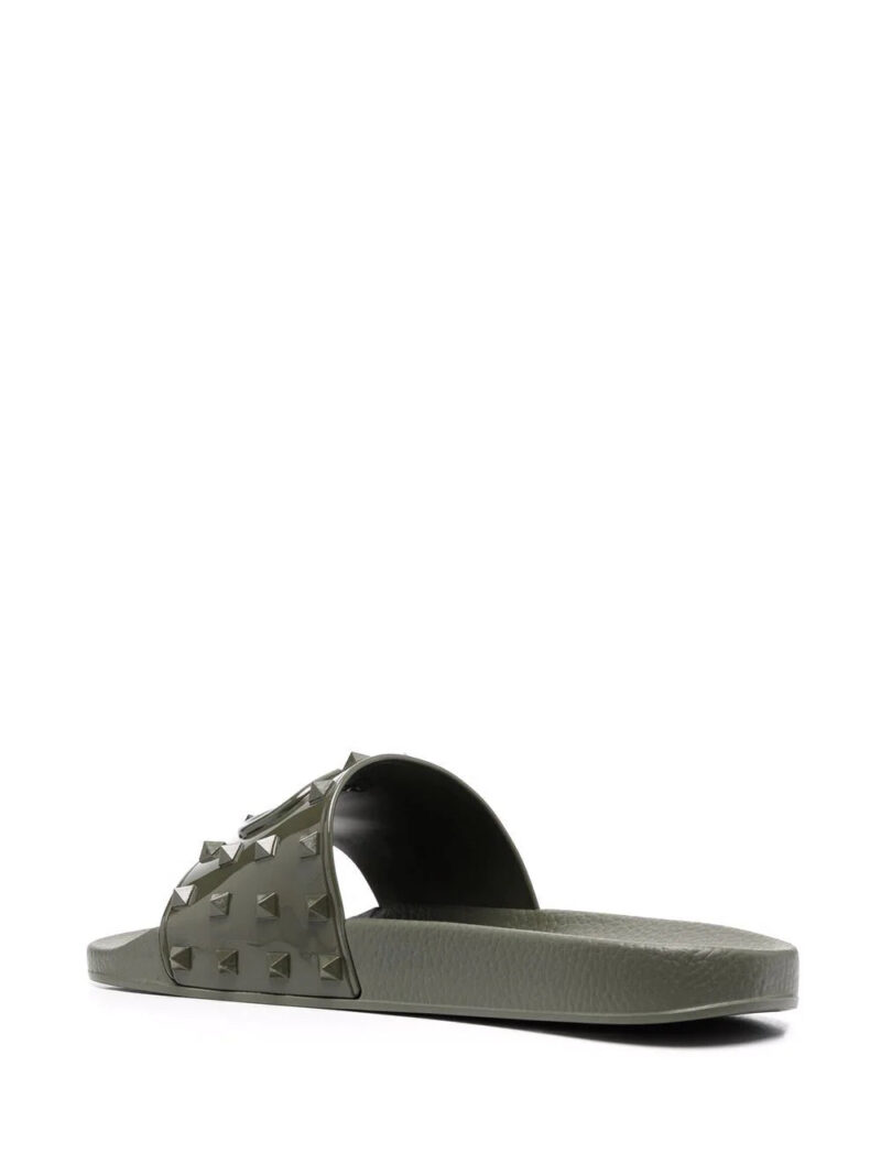 Valentino Garavani VLogo Rockstud flat slides