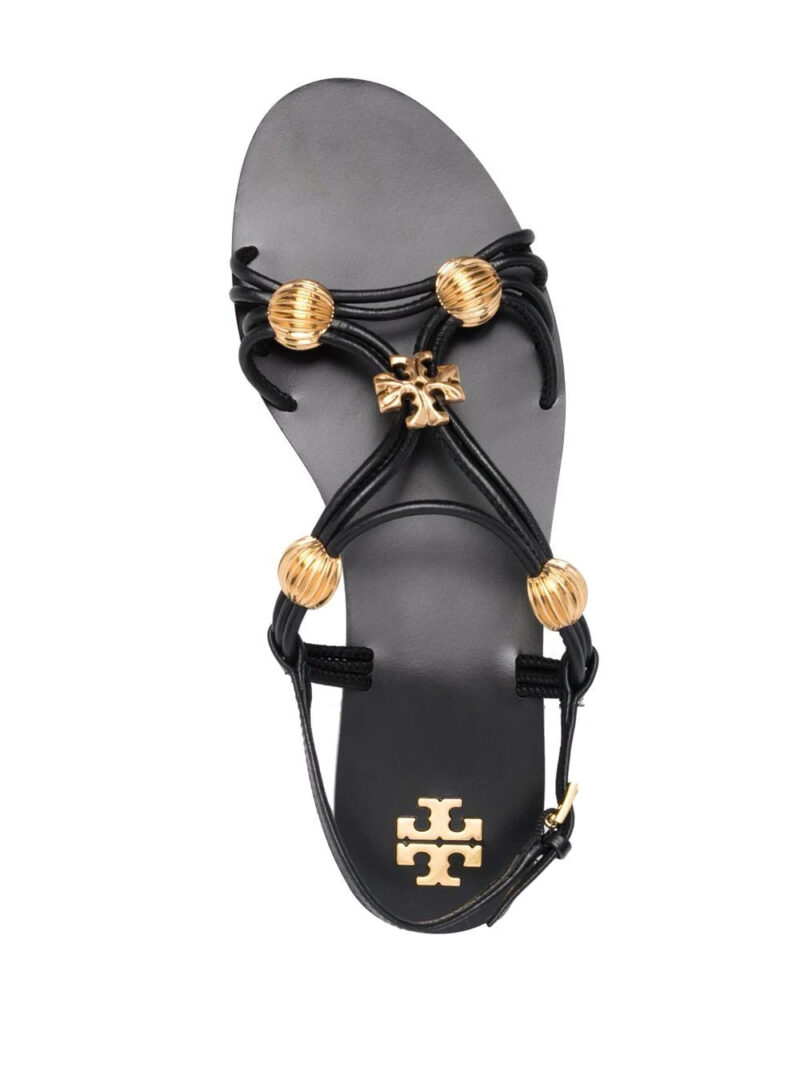 Tory Burch Capri logo-plaque sandals